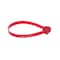 Dickey Mfg Co Bulldog Plastic Seal, 8-1/4in, Red, PP, 1000PK 90501A01-1M - alternate 1